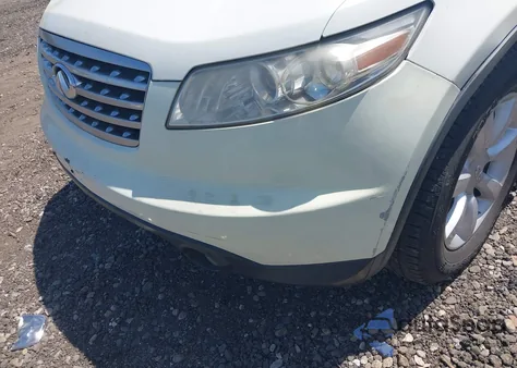 2008 Infiniti Fx35 from USA, damaged, VIN JNRAS08W98X201650